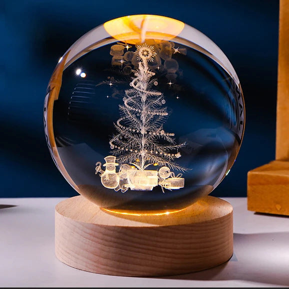 3D crystal ball
