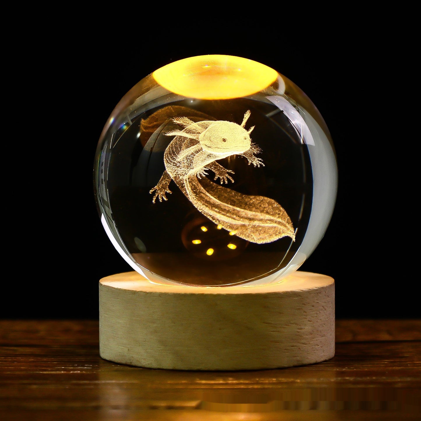 3D crystal ball