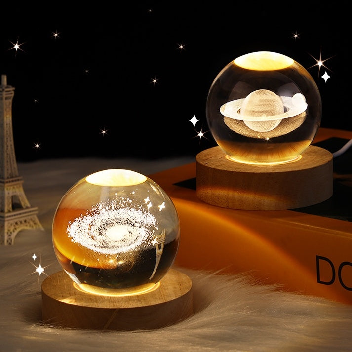 3D crystal ball