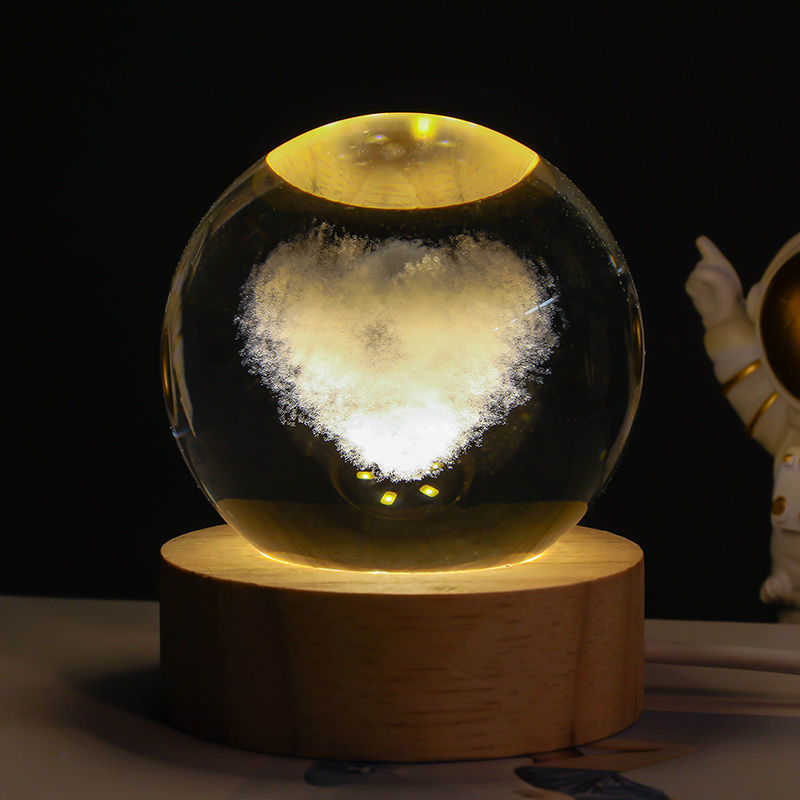 3D crystal ball