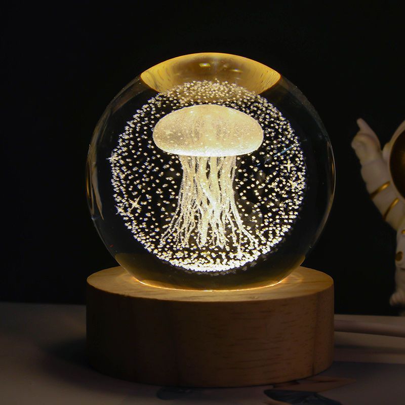 3D crystal ball
