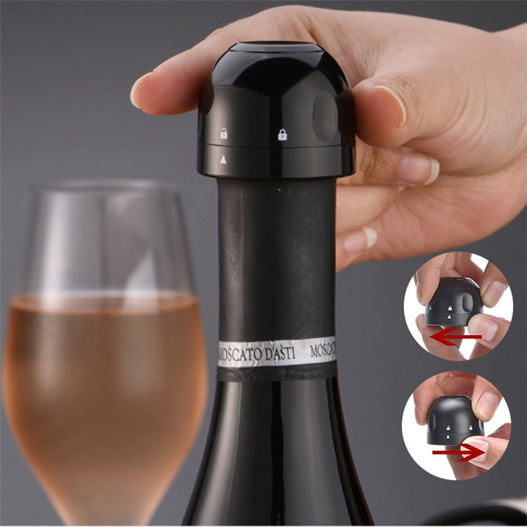 Vacuum cork for wine or champagne bottle