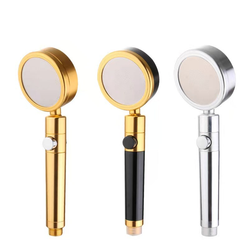 Water-saving high-pressure shower head