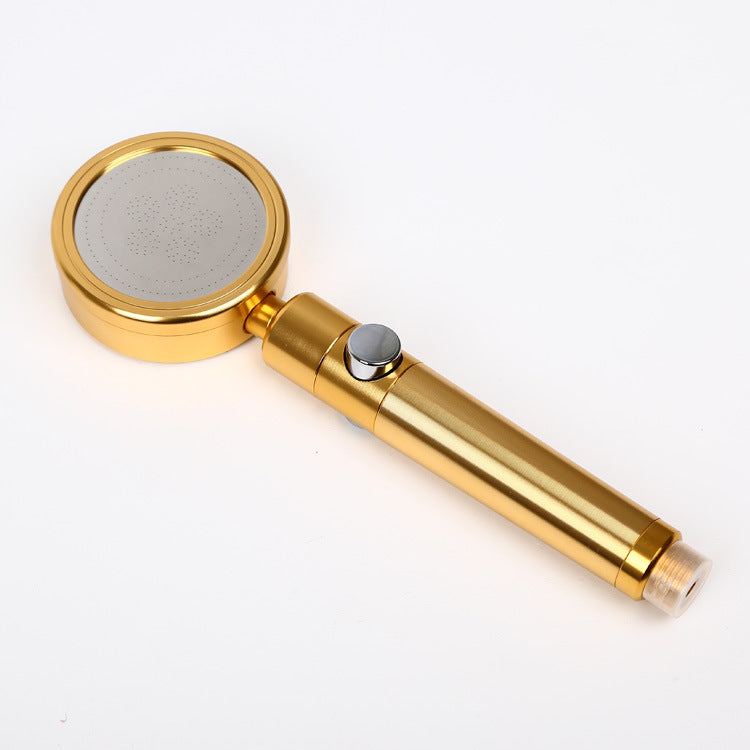 Water-saving high-pressure shower head