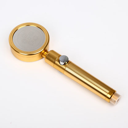 Water-saving high-pressure shower head